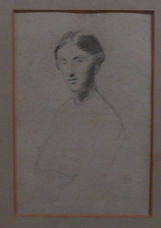 C 19 Head of a woman